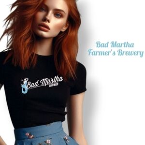 Bad Martha Brewery Mermaid Graphic Tee